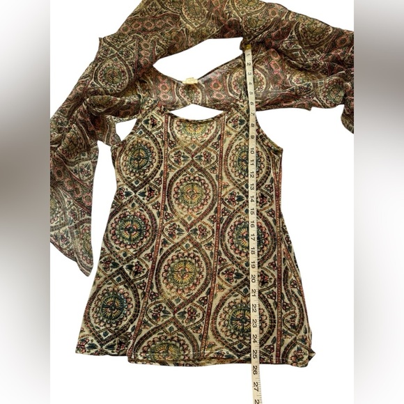 Anthropologie Multicolor Patterned Blouse - Picture 10 of 11